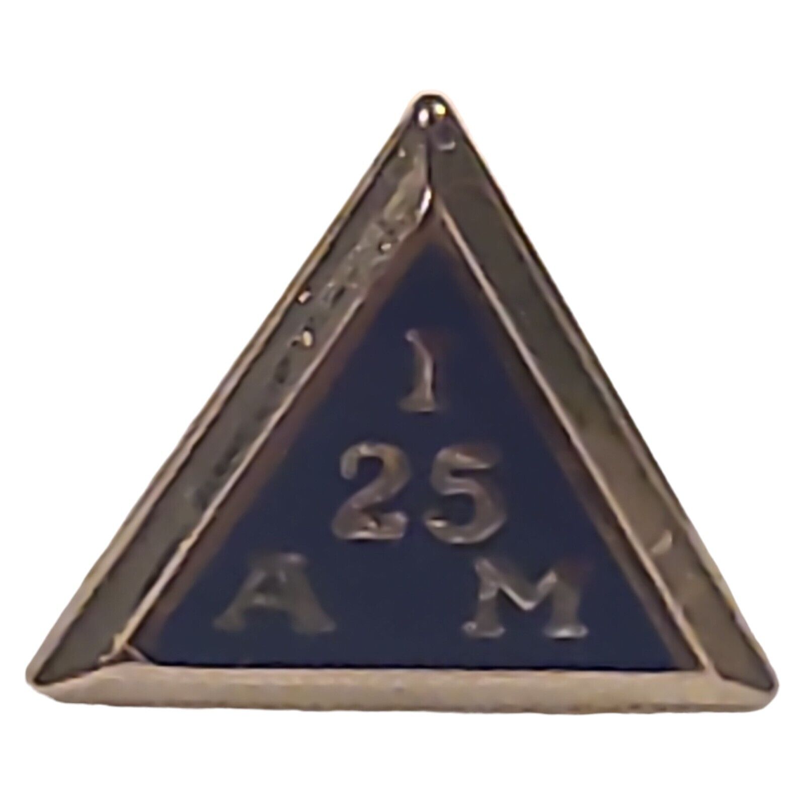 IAM 25 Year Pin International Association Of Machinists Union Sterling Silver925