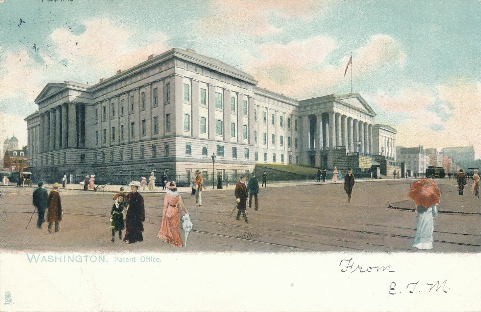 WASHINGTON DC - Patent Office - udb - 1905