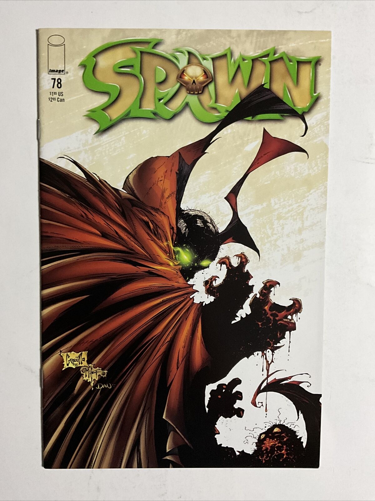 Spawn #78 (1998) 8.5 VF Image High Grade Comic Book Todd McFarlane Capullo Cover