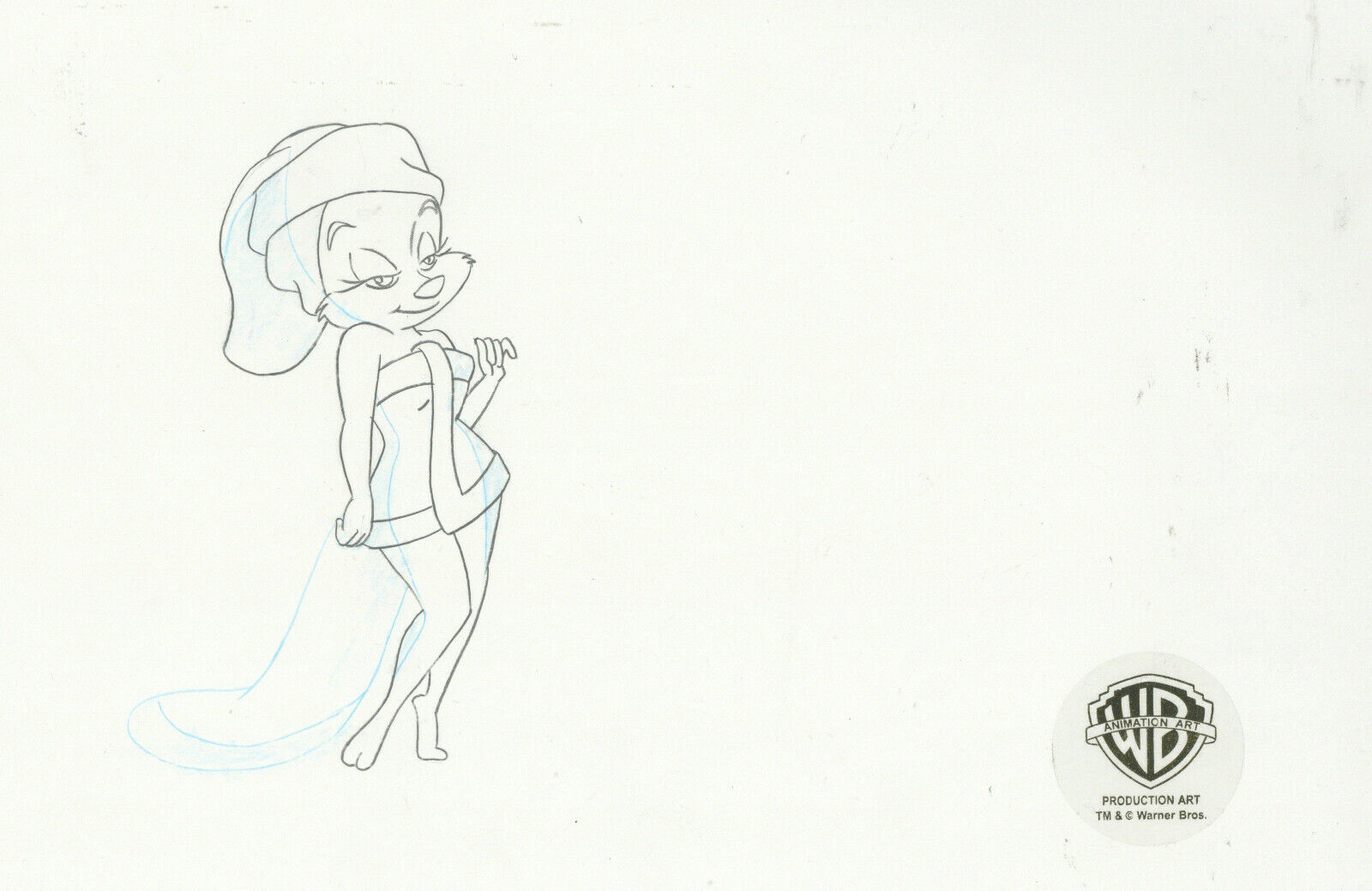Animaniacs-Minerva- Original Production Drawing-Meet Minerva