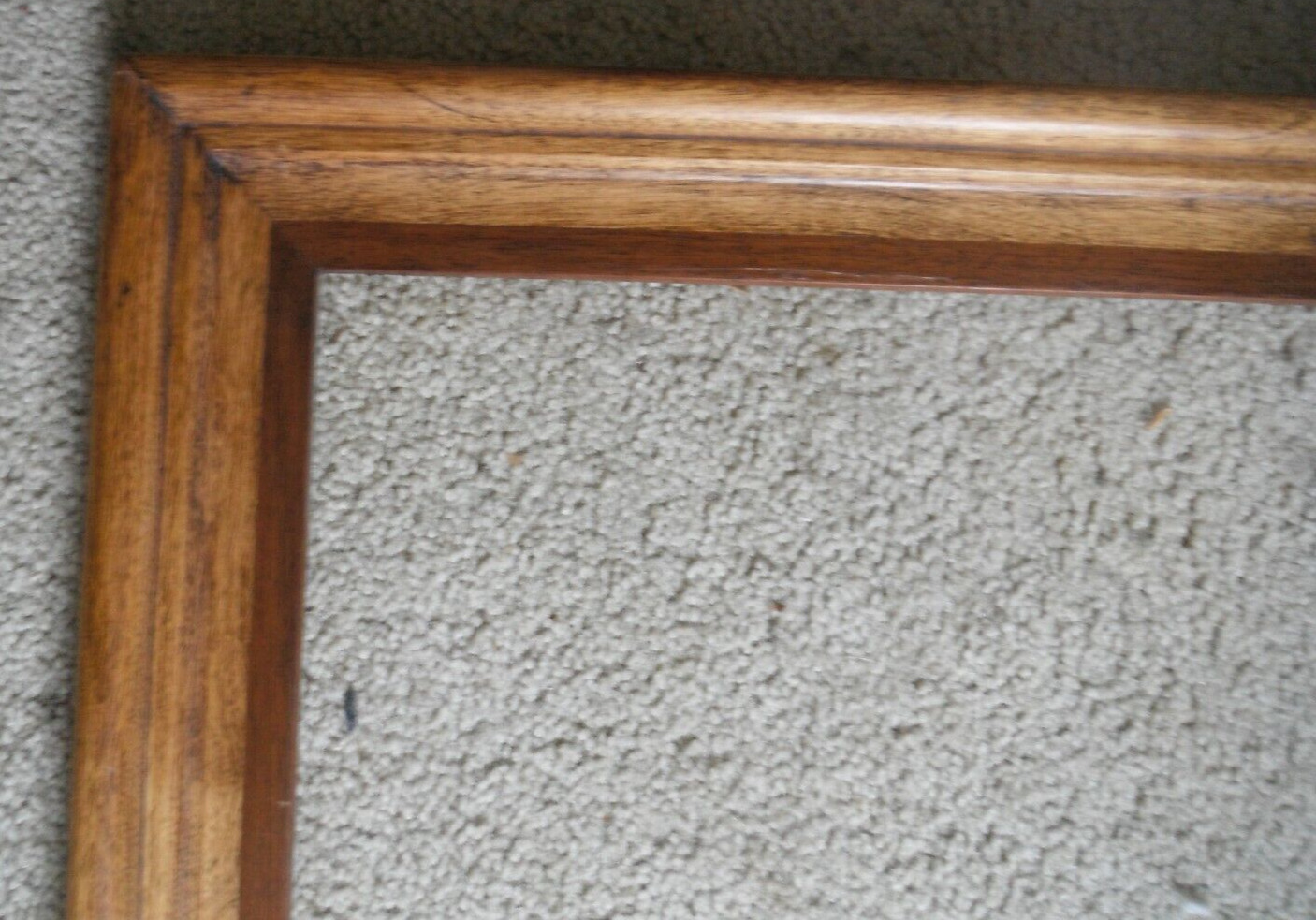 Vintage Maple & Walnut Stained Solid Wood Frame fits 21\