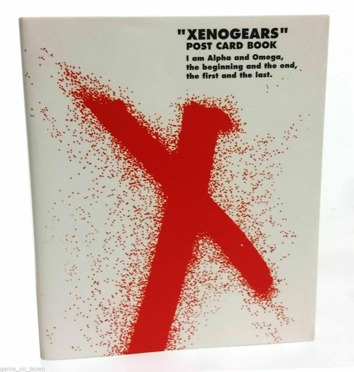 Xenogears illustration postcard book Japan Square Import Rare