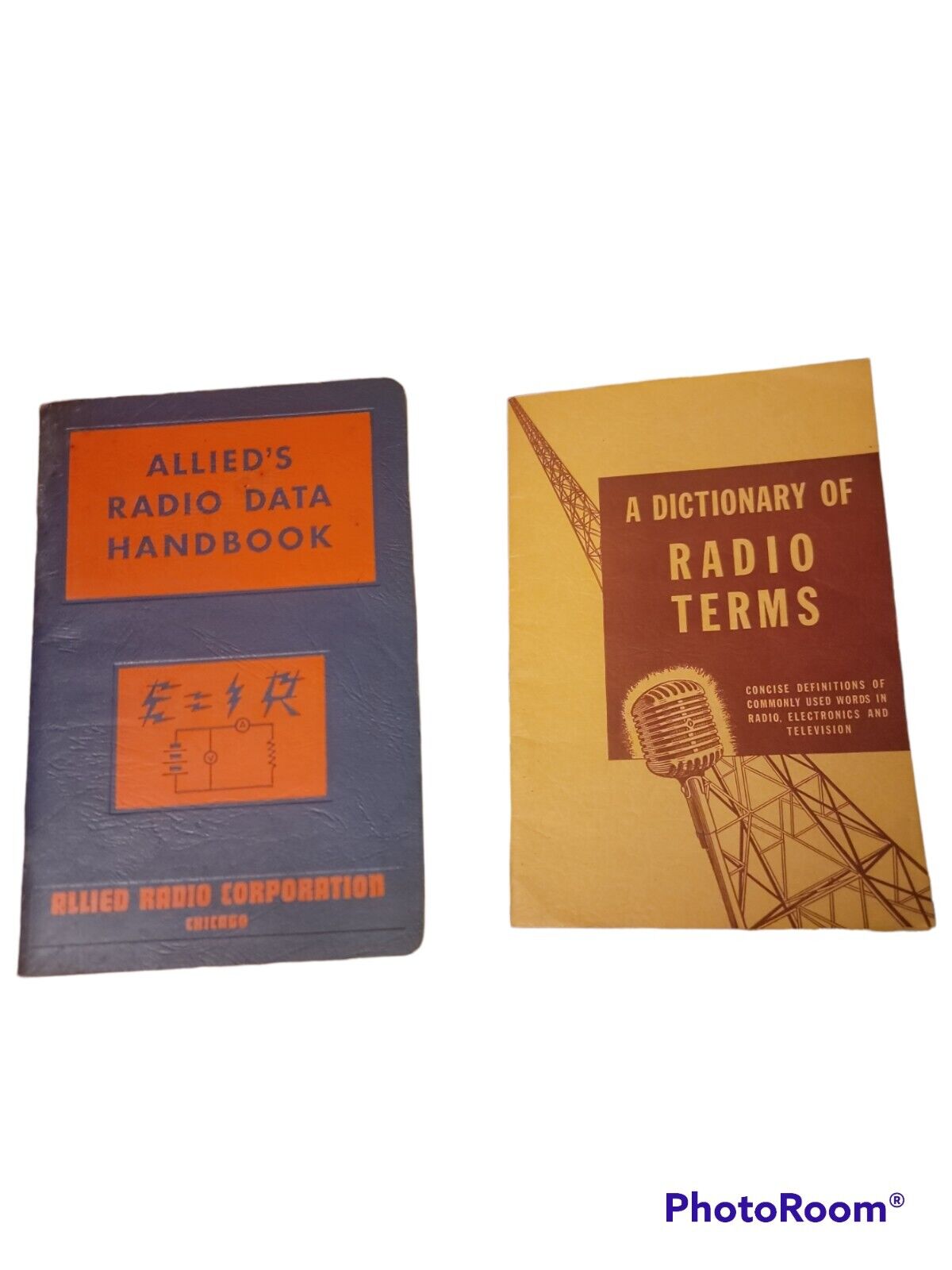 1944 A Dictionary of Radio Terms / 1945 Allide\'s Radio Data Handbook