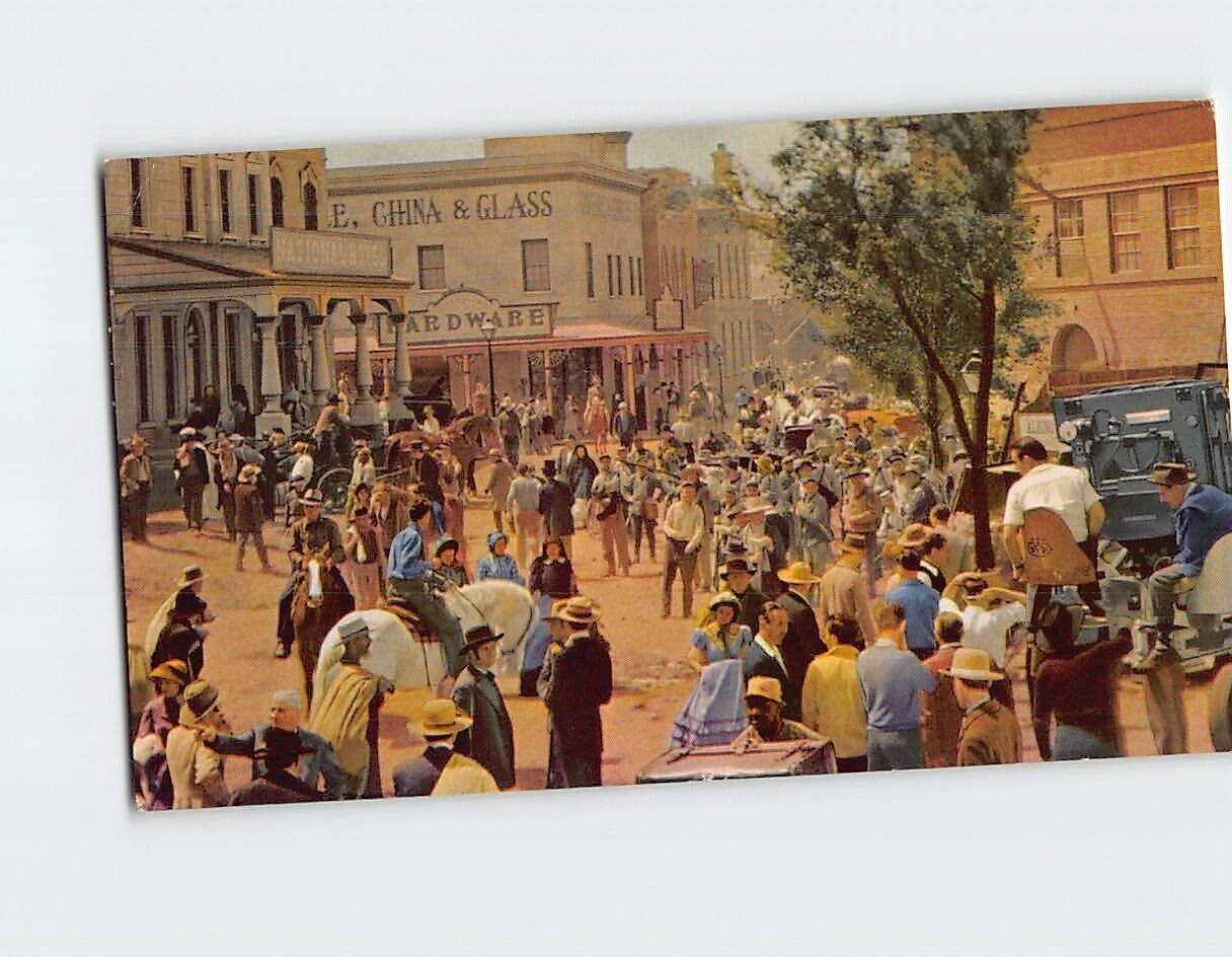 Postcard Gone with the Wind Filming David O Selznick\'s Technicolor Production