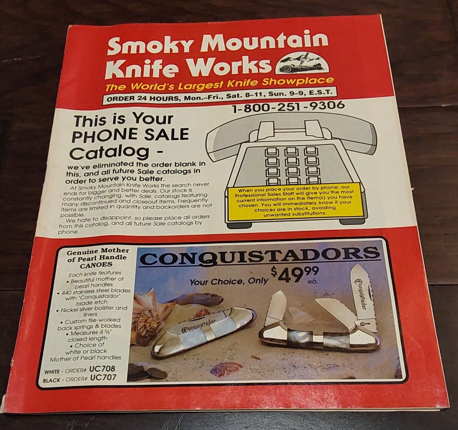 Smoky Mountain Knife Works Catalog Customer Appreciation \'93