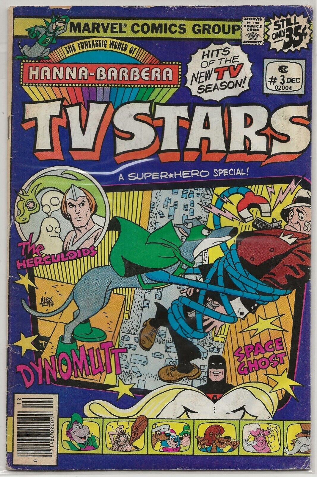 TV Stars #3 Funtastic World of Hanna-Barbera 1978 Marvel Comics