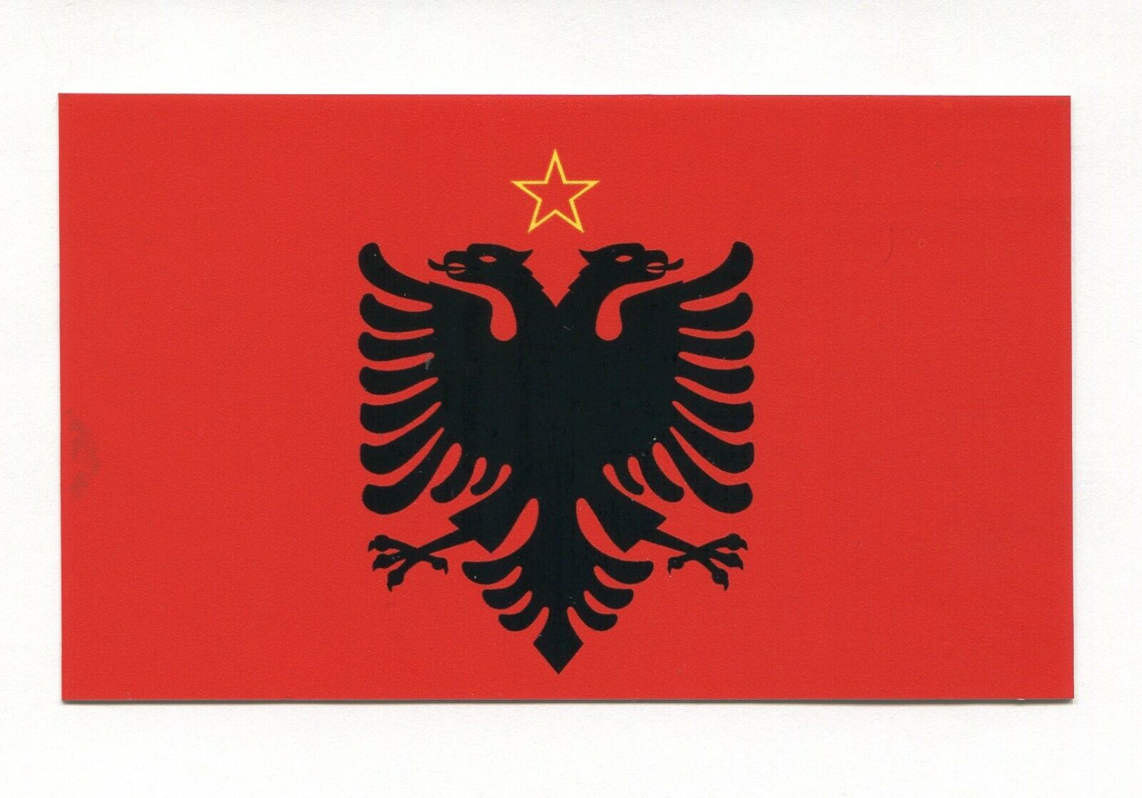 Albania Socialist Peoples Republic Flag Sticker 3