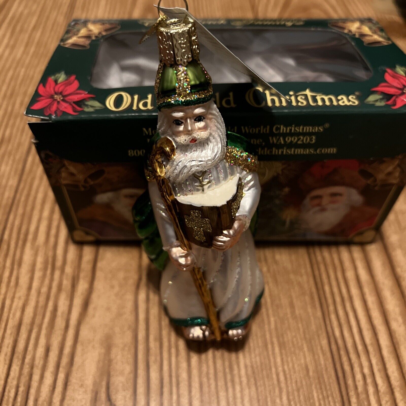 Merck Family’s Old World Christmas Ornament 2003 St. Patrick