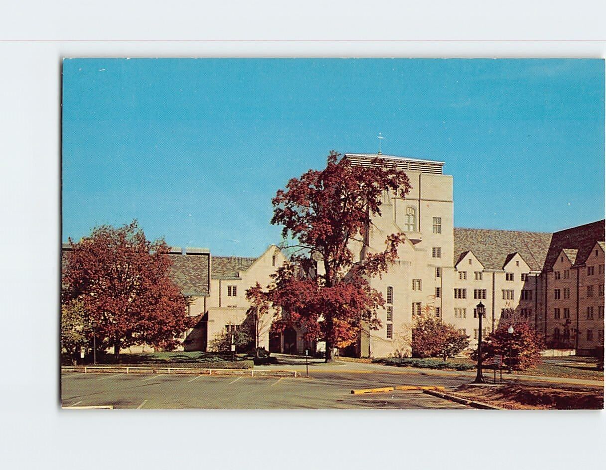 Postcard Indiana Memorial Union Indiana University Bloomington Indiana USA