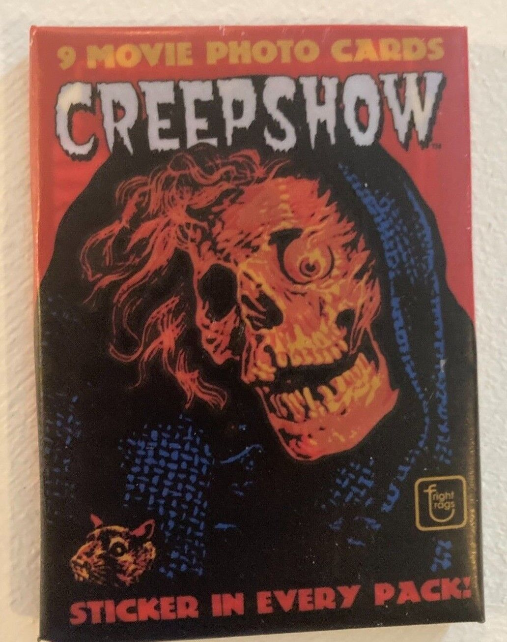 CREEPSHOW (1982) Trading Cards UNOPENED ONE WAX PACK by Fright Rags (2022)