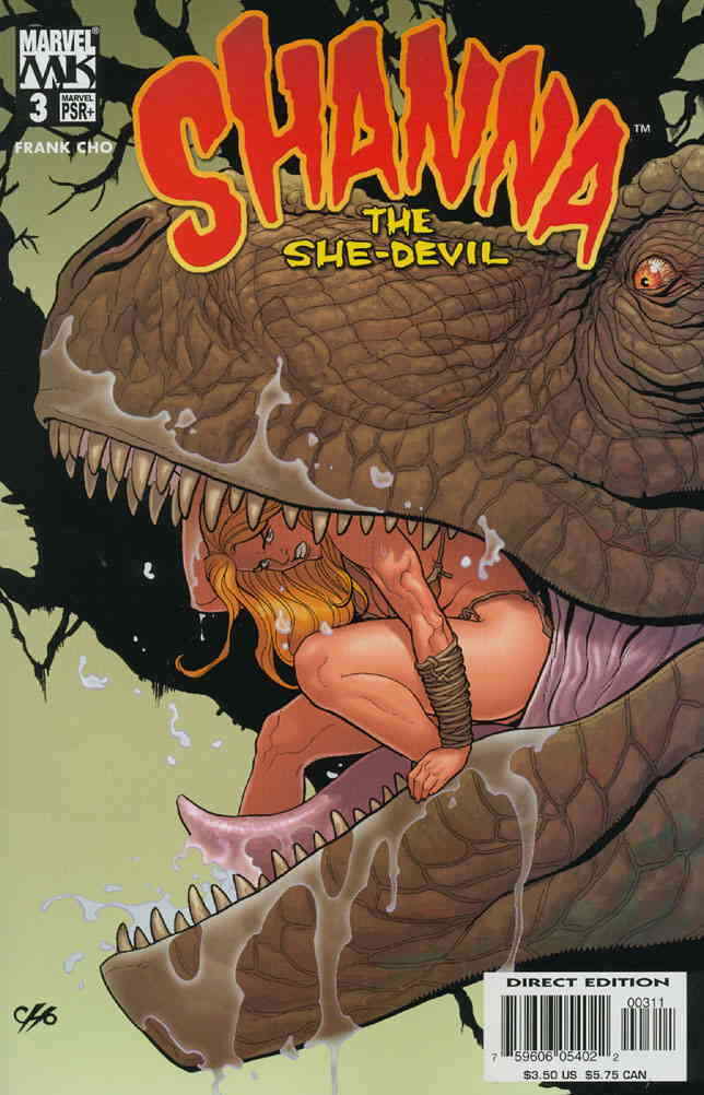 Shanna The She-Devil (2nd Series) #3 FN; Marvel | Frank Cho - we combine shippin