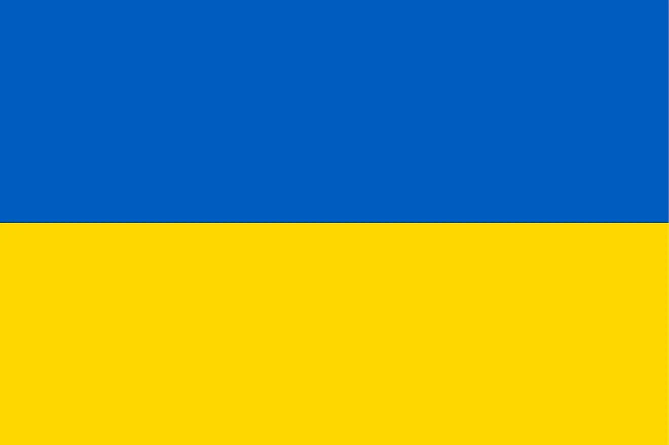 Ukraine National Flag - 3ft x 5ft - Polyester