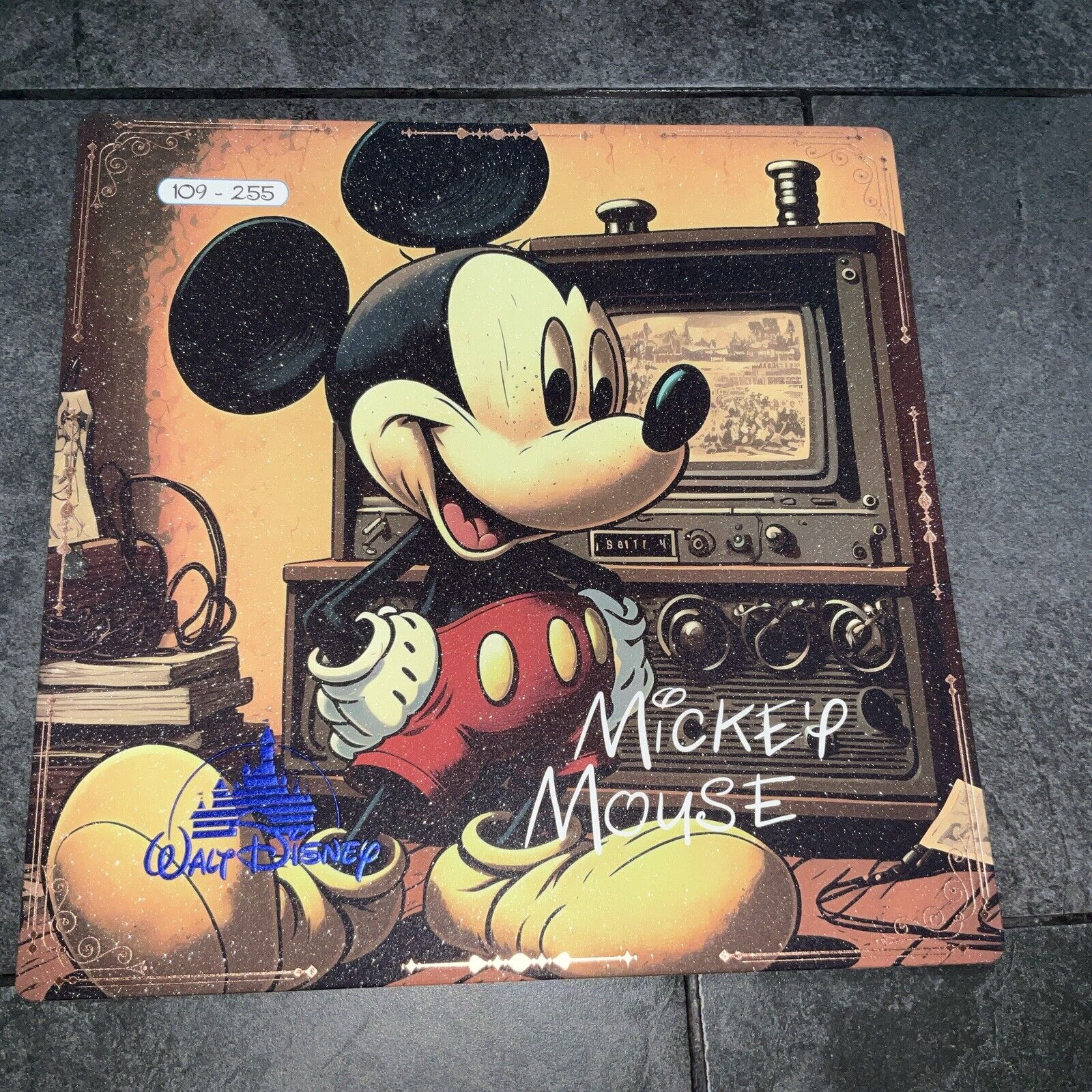 Mickey Mouse Disney 100th Limited Edition Art Card Print Big One 109/255