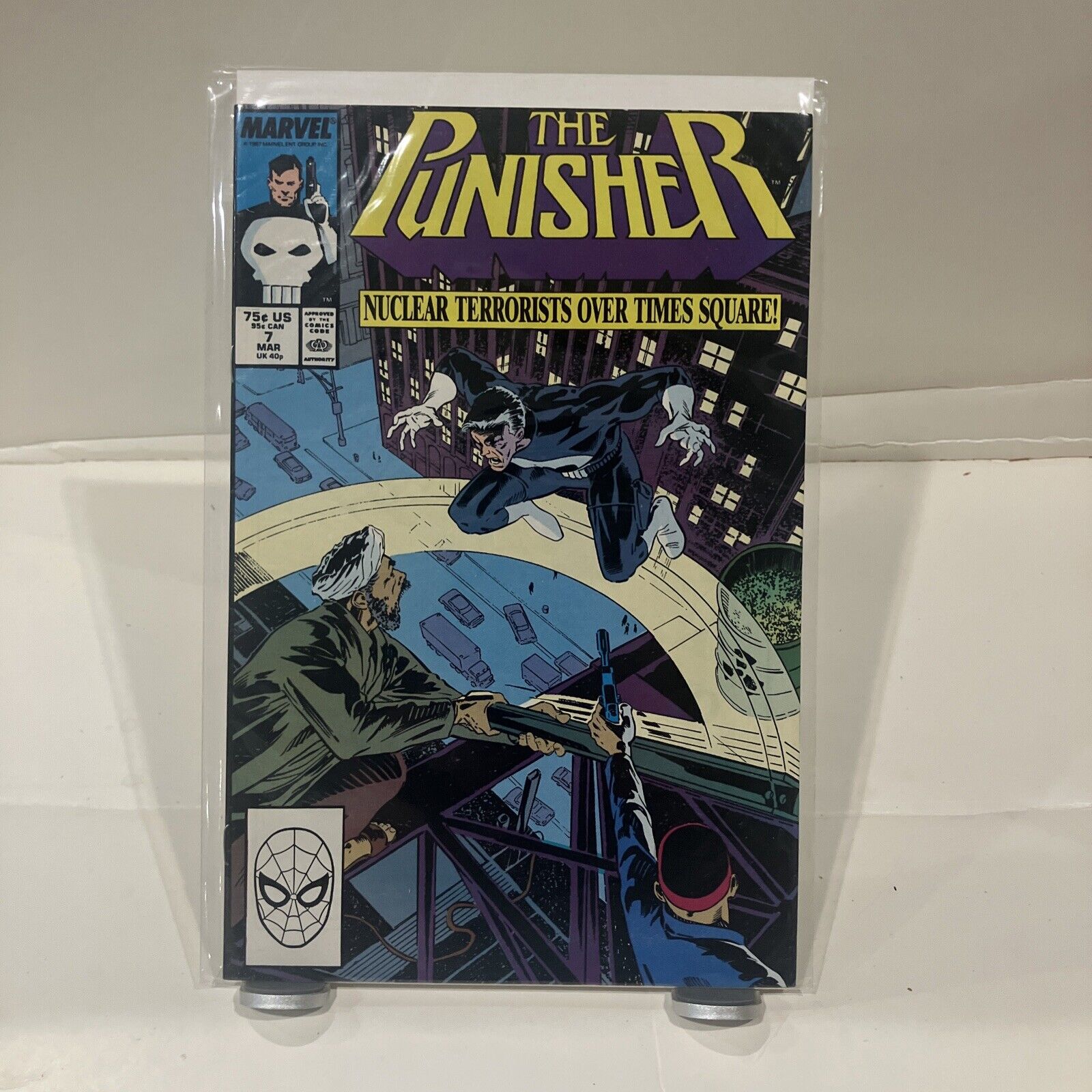 The Punisher #7 1988 marvel Comic Book 