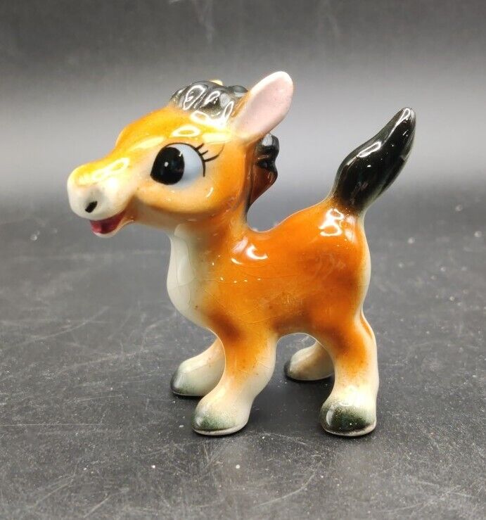 VTG Anthropomorphic Donkey Made In Japan Figurine