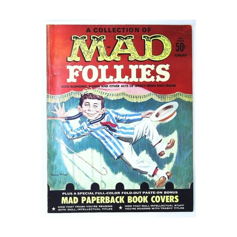 Mad Follies #1 Bonus is missing in Fine minus condition. E.C. comics [j}