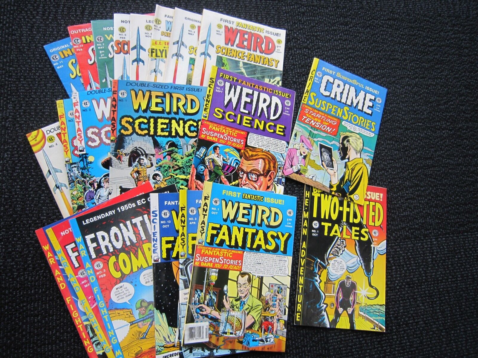 E.C. comic lot - Weird Fantasy, Weird Science & more