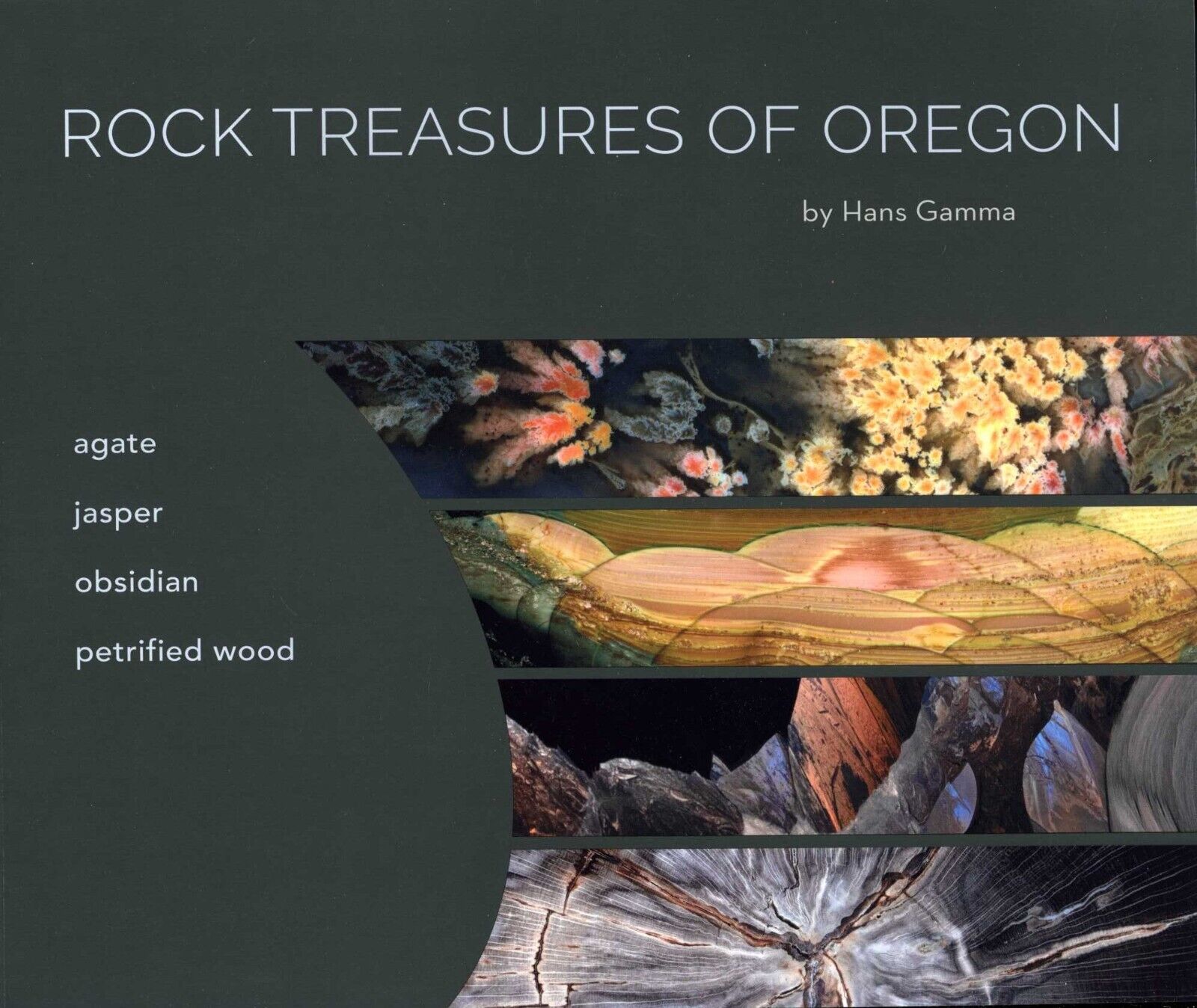 Rock Treasures of Oregon - Book by Hans Gamma