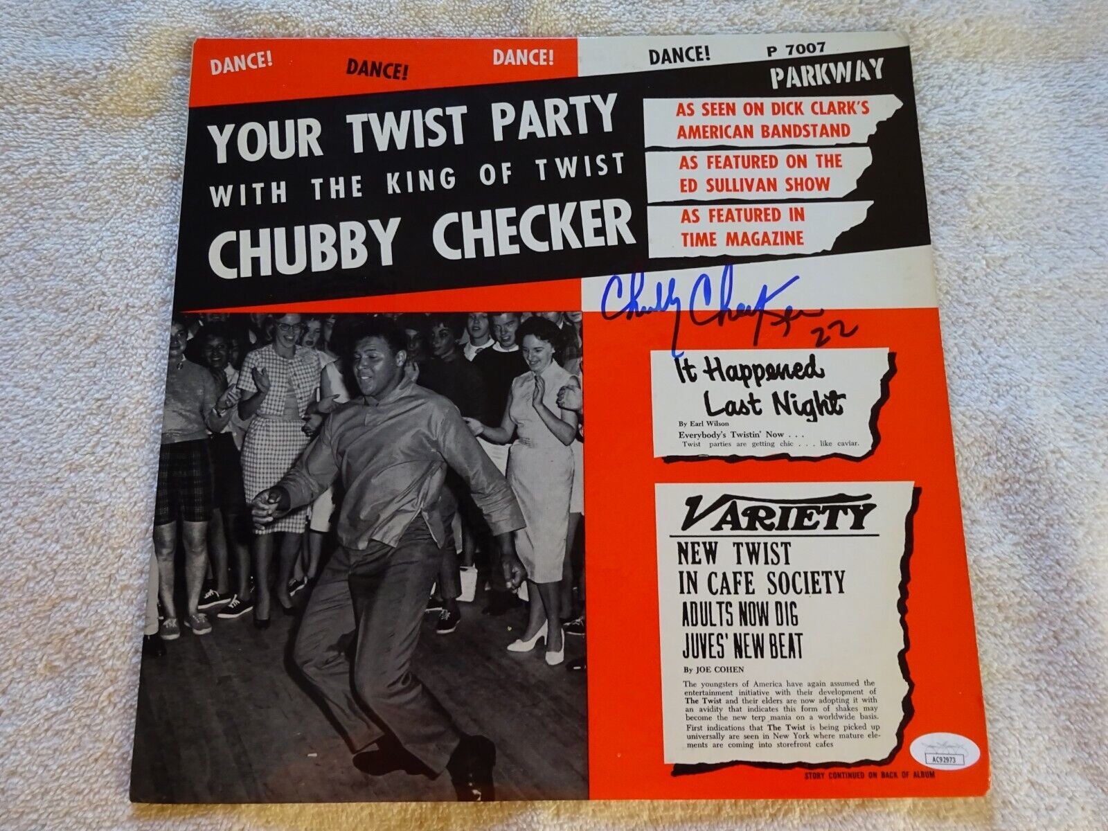 Chubby Checker signed / autographed \