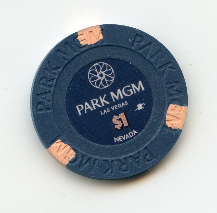 1.00 Chip from the Park MGM Casino Las Vegas Nevada 