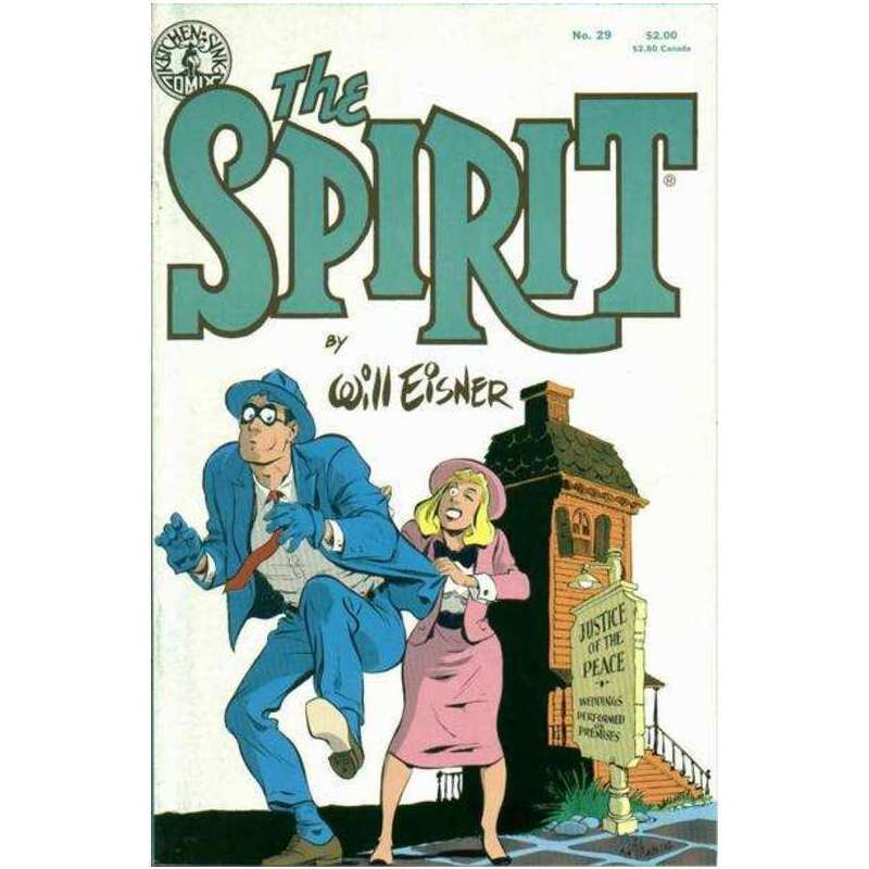 Spirit (1983 series) #29 in Very Fine minus condition. Kitchen Sink comics [r*