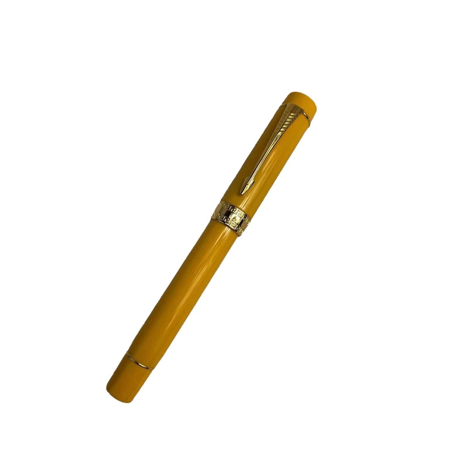 Jinhao 100 Acrylic Spiral Cap Fountain Pen F/0.5mm Nib Office Writting Gift  Pen