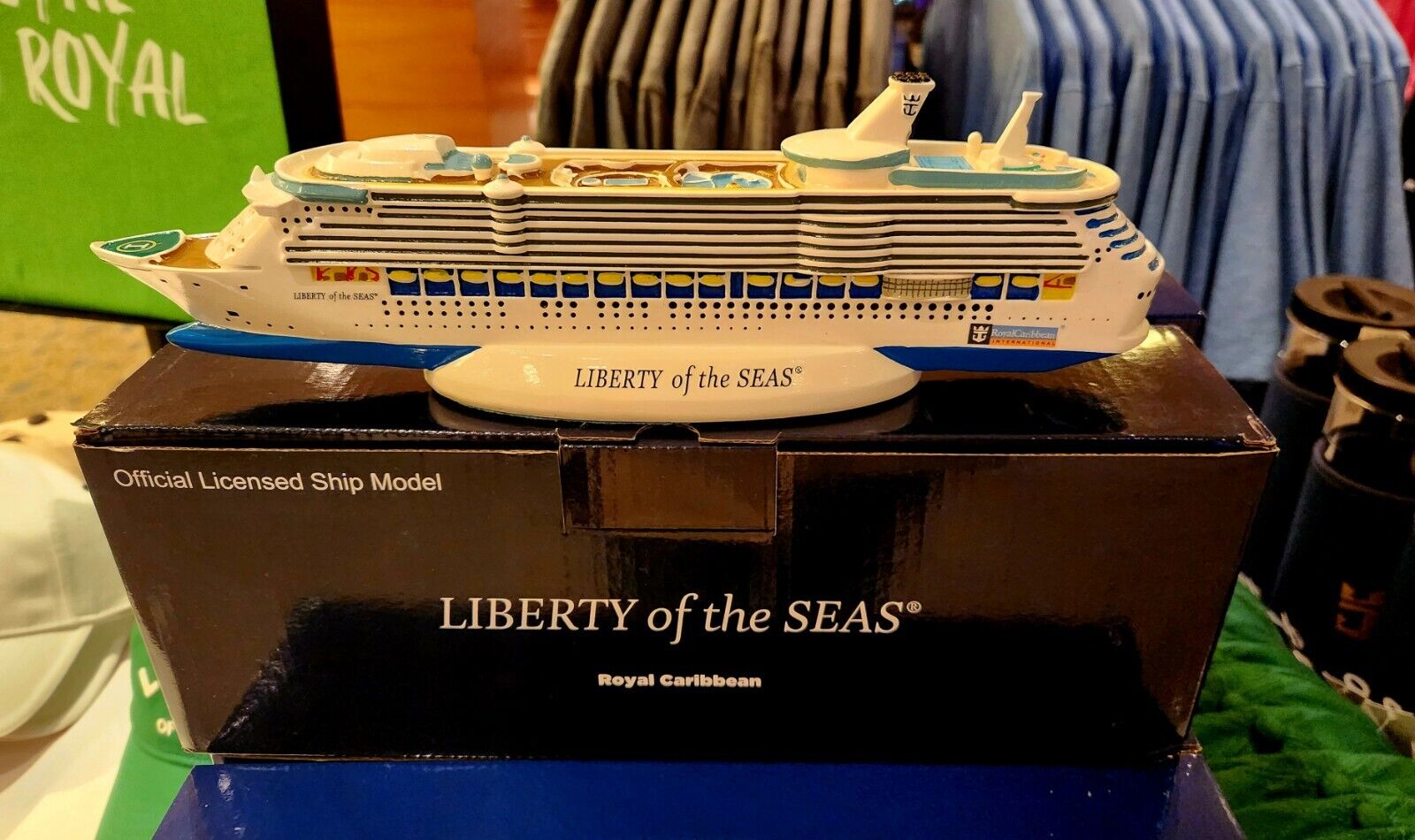Liberty of the Seas RCL Ship Model Brand New Sealed Royal CarIbbean