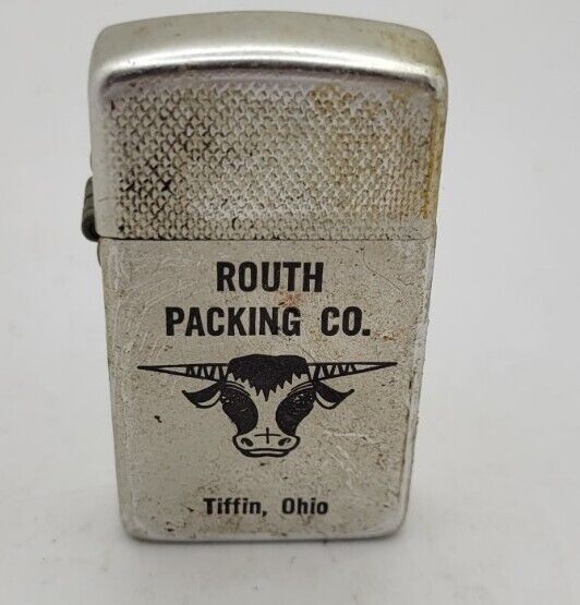 Vintage Parker Lighter Routh Packing Co Ohio