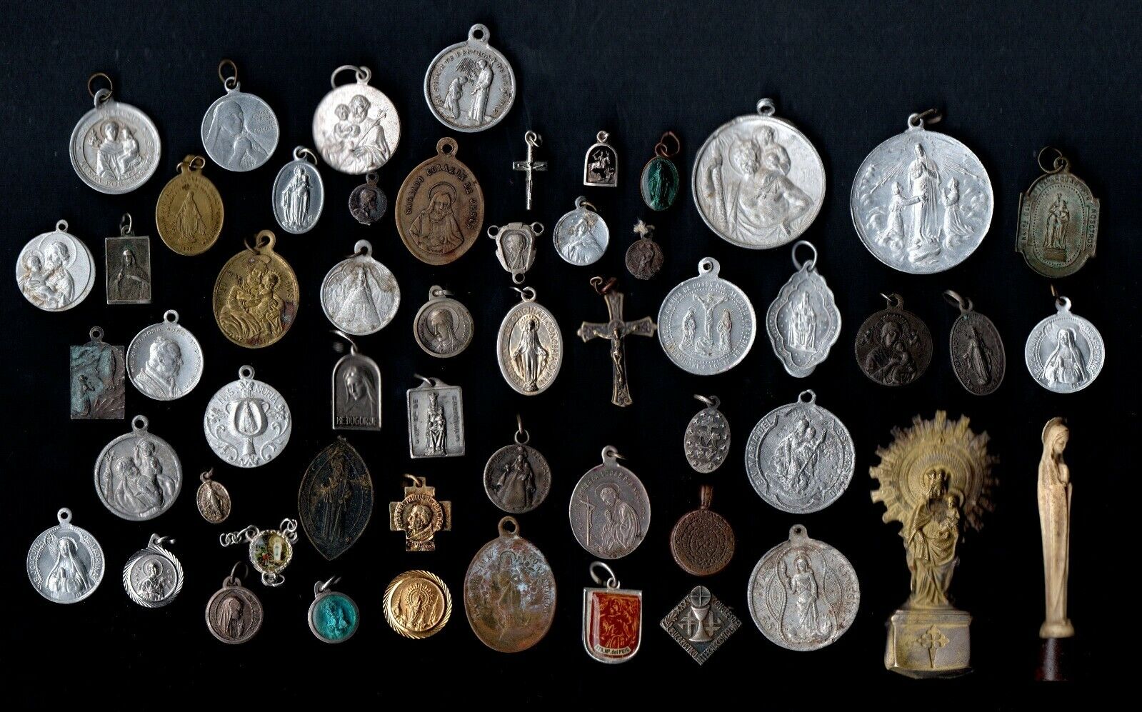 Lote de Medals religiosas utenti medallas antiguas