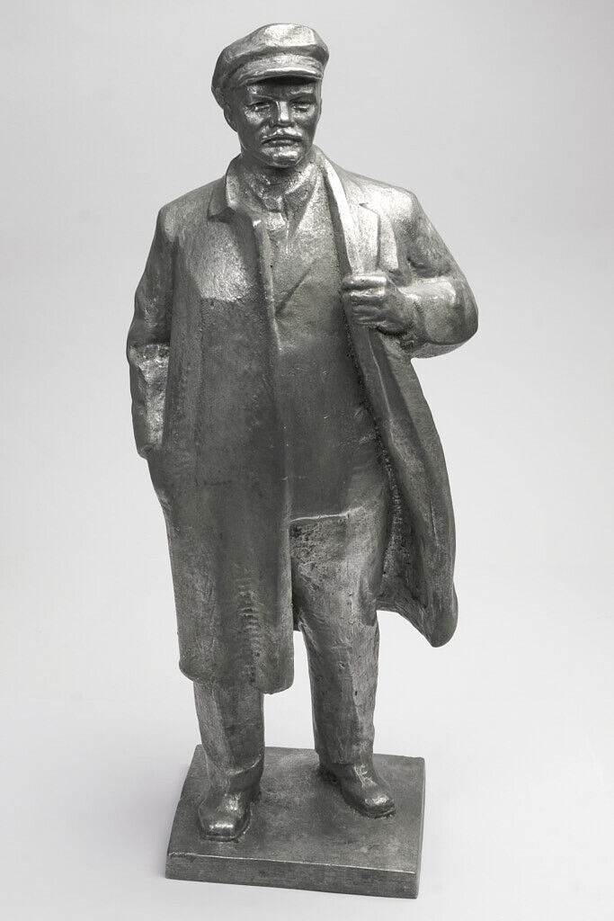 ☭ Lenin Vintage Soviet Russian statue figurine USSR Communist Propaganda , 37cm