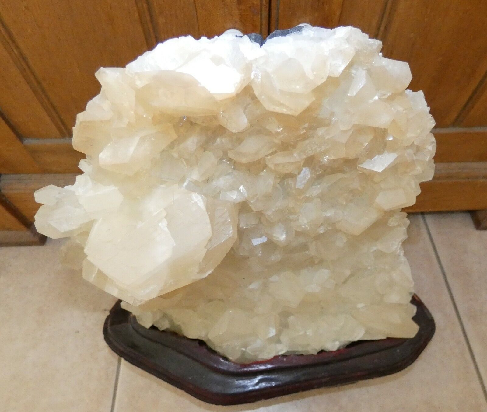 MASSIVE Calcite Crystal Mineral Display - Zen Decor, Meditation, Earth Science