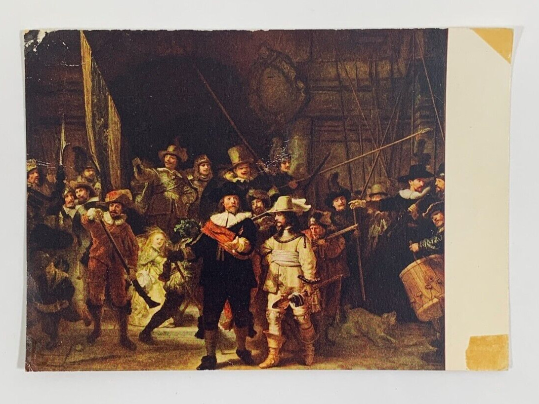 The Nightwatch by Rembrandt van Rijn Rijksmuseum Amsterdam Netherlands Postcard