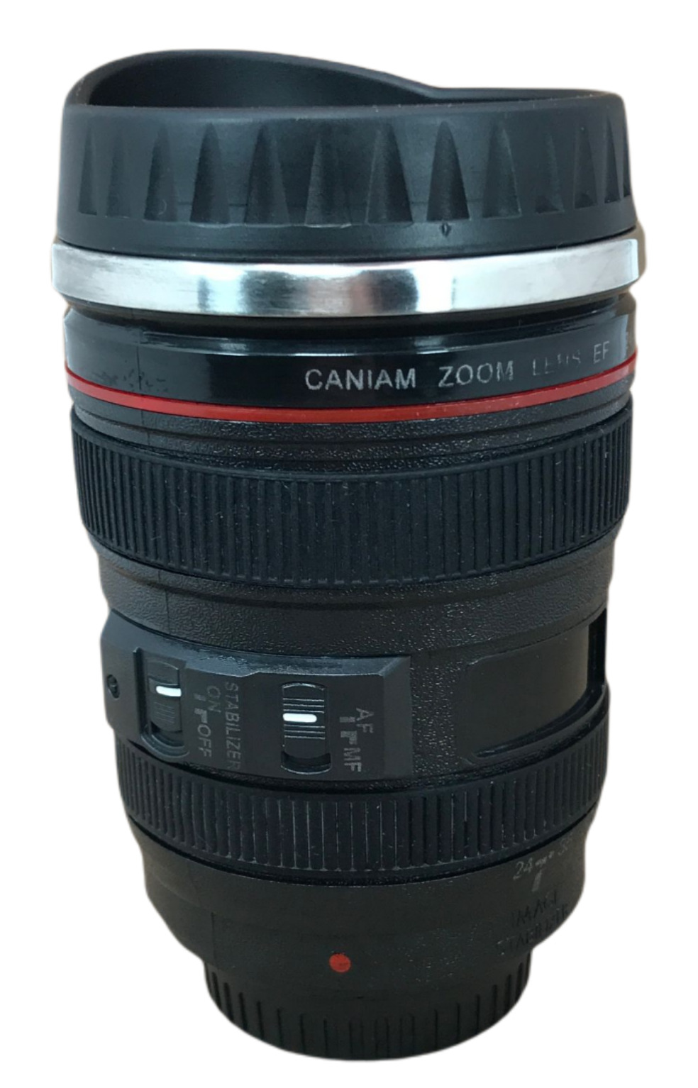 Camera Lens Travel Mug / Cup, Photography Themed Realistic