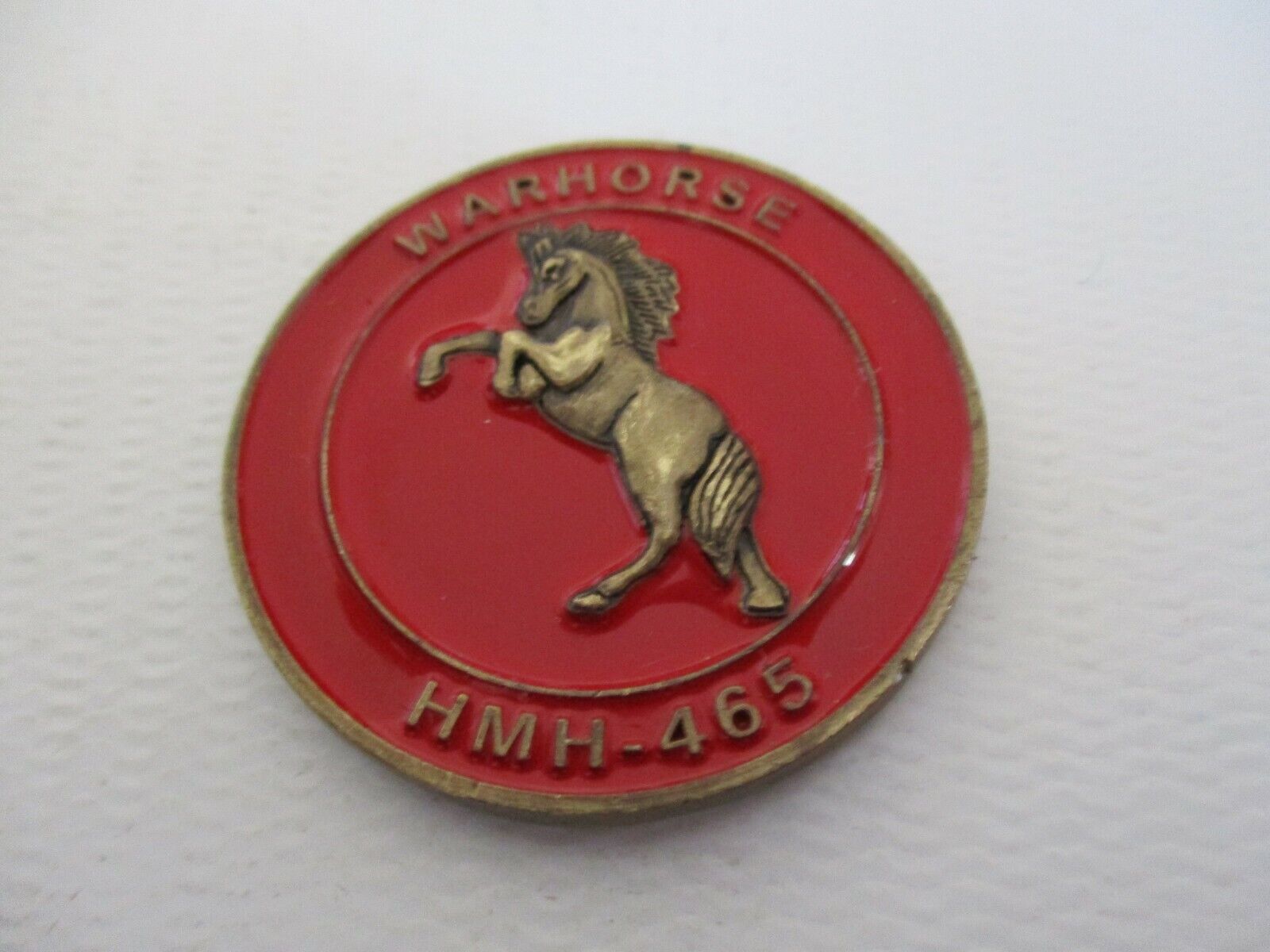 Marine Heavy Helicopter Squadron 465 War Horse HMH-465 USMC Challenge Coin 2