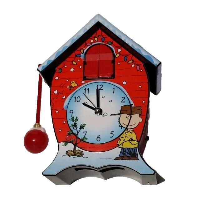 Peanuts by Schulz Mark Feldstein Linus & Lucy Song Cuckoo Clock