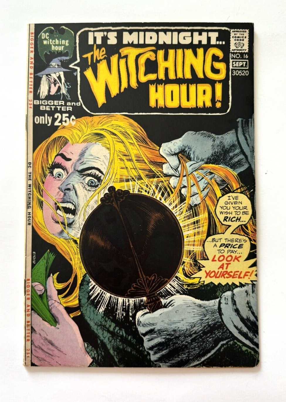 The Witching Hour #16 (DC Comics 1971) Horror Supernatural early Bronze Age