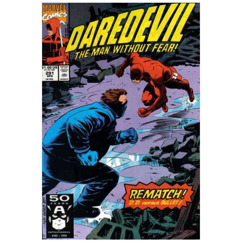 Daredevil #291  - 1964 series Marvel comics NM minus Full description below [u\