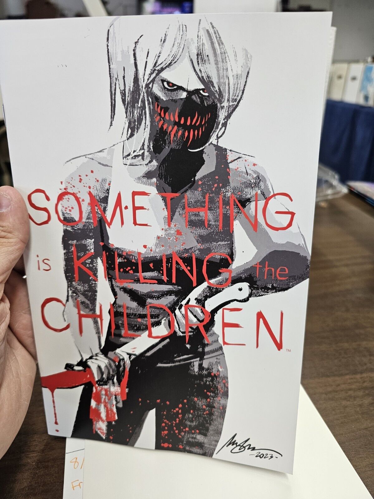 Something is Killing the Children #39 Secret Thank You Cover