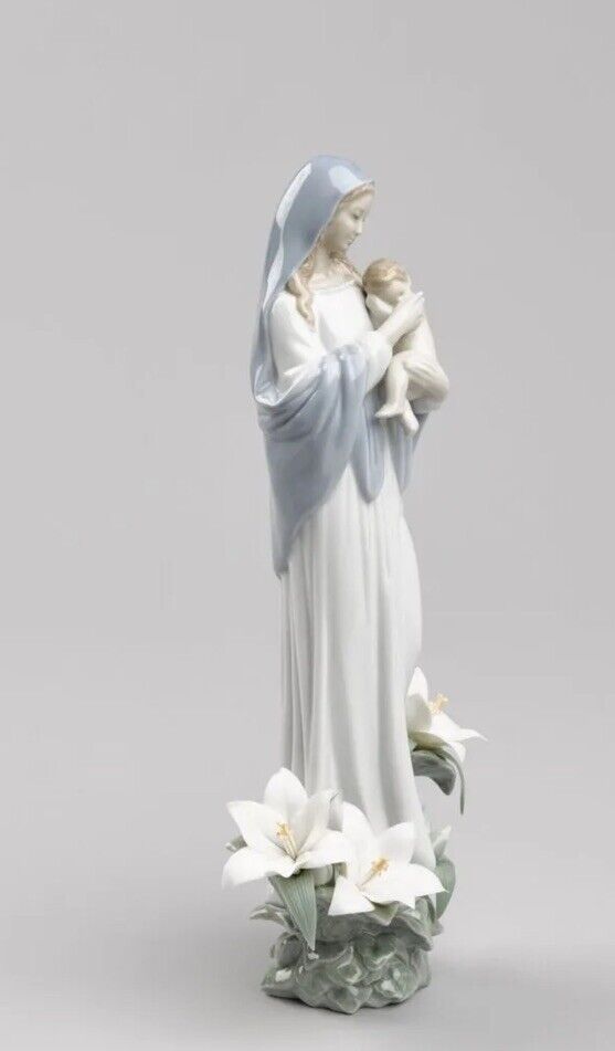 LLADRO MADONNA OF THE FLOWERS #8322 BRAND NIB BLESSED MOTHER BABY JESUS SAVE$ FS