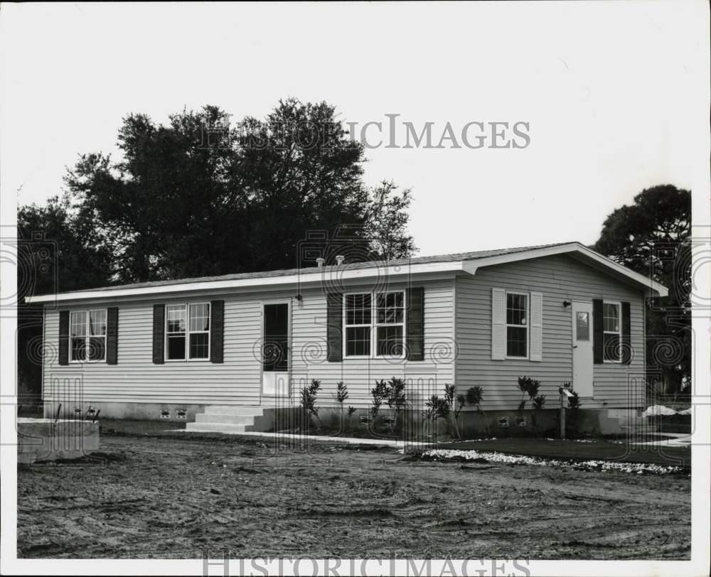 1970 Press Photo Modular Home - lry24658