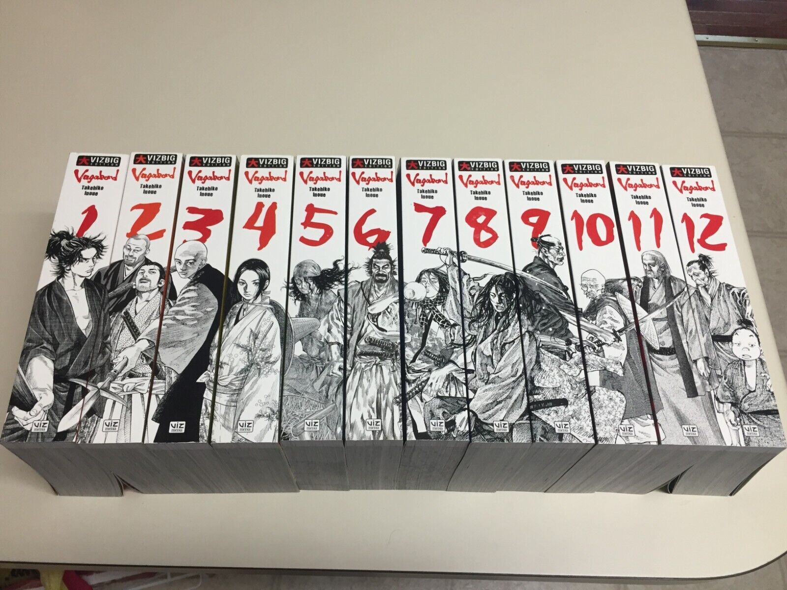 Vagabond VizBig Edition Complete English Manga Set Series Volume 1-12 Omnibus