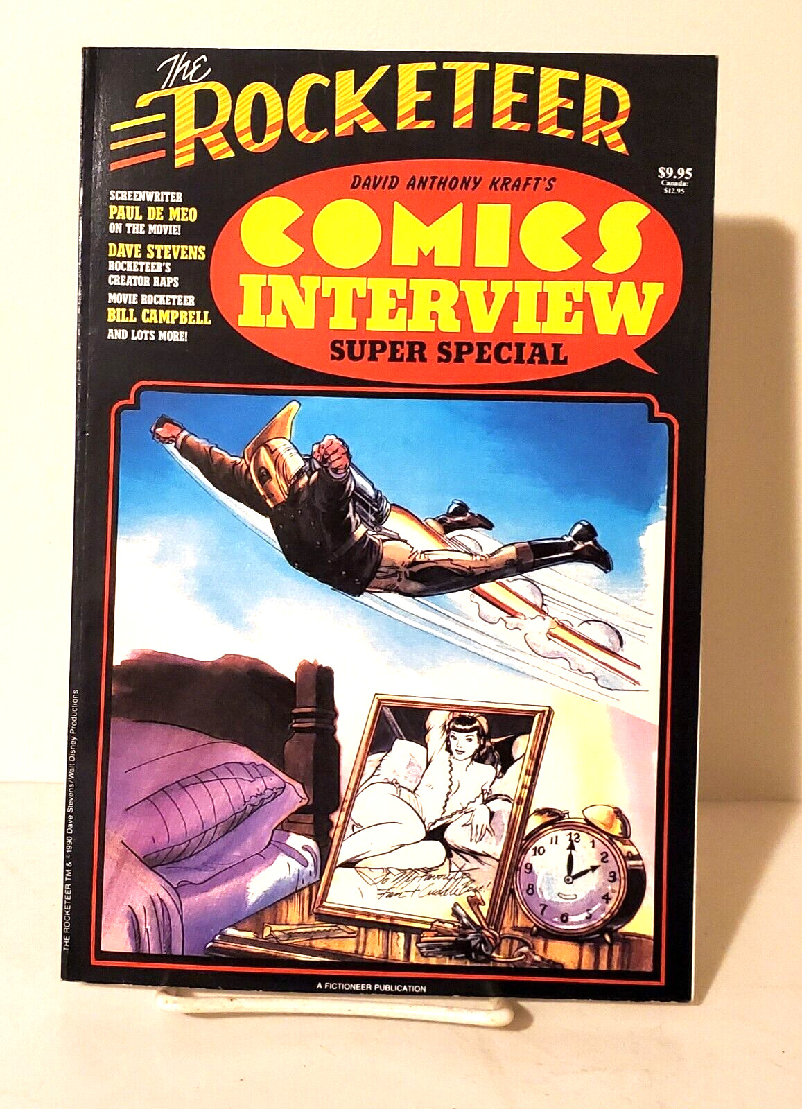 COMICS INTERVIEW #3 - THE ROCKETEER - SUPER SPECIAL, Comics,