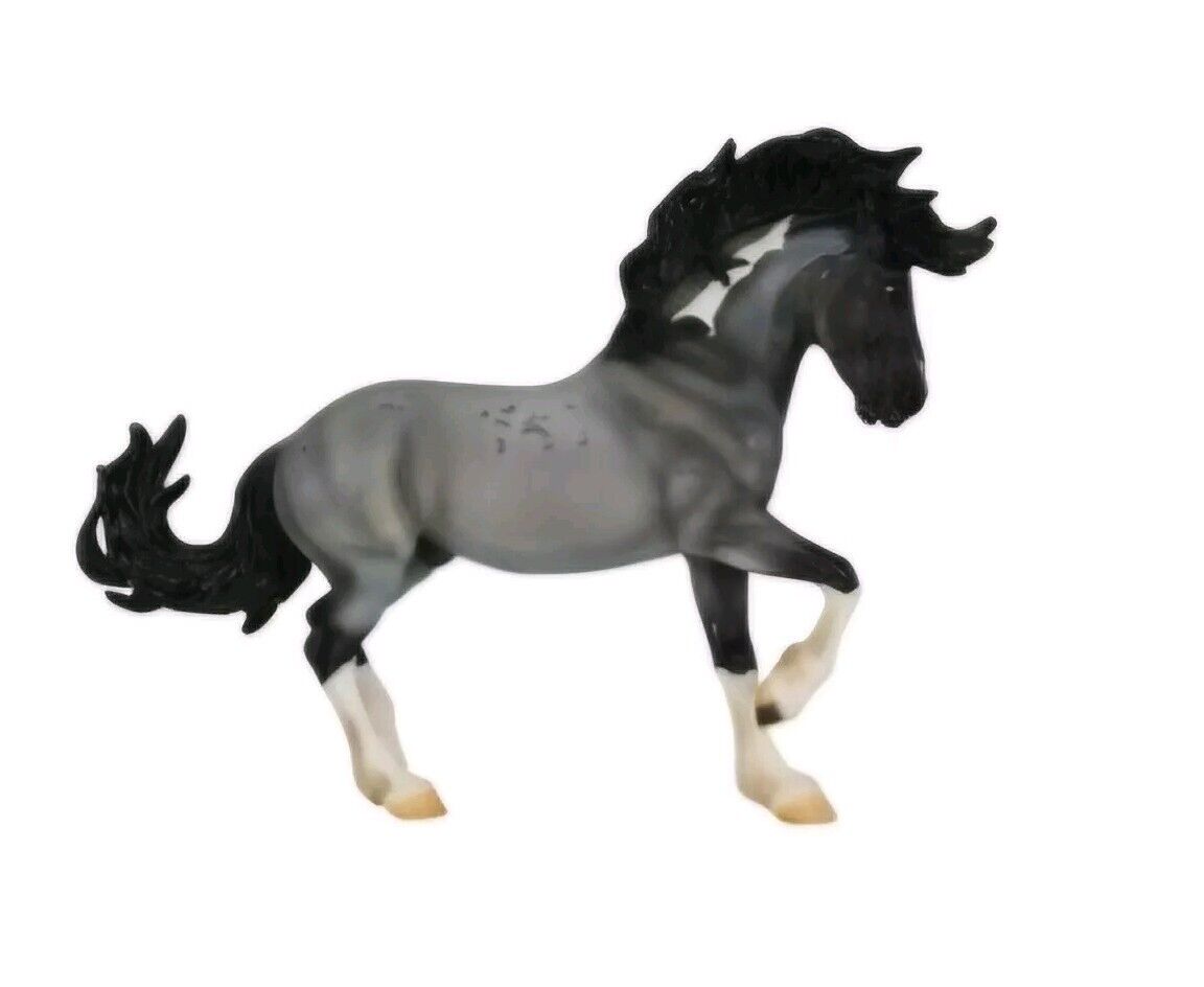 2024 BreyerFest Breyer Pre-sale Blue Zeus, Roan Mustang Stallion LE