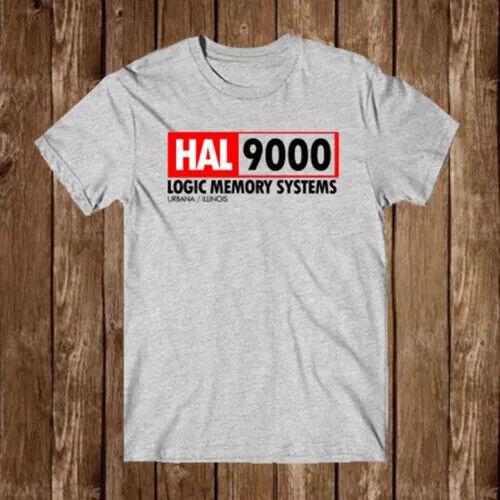 HAL 9000 Men's Grey T-Shirt Size S-5XL