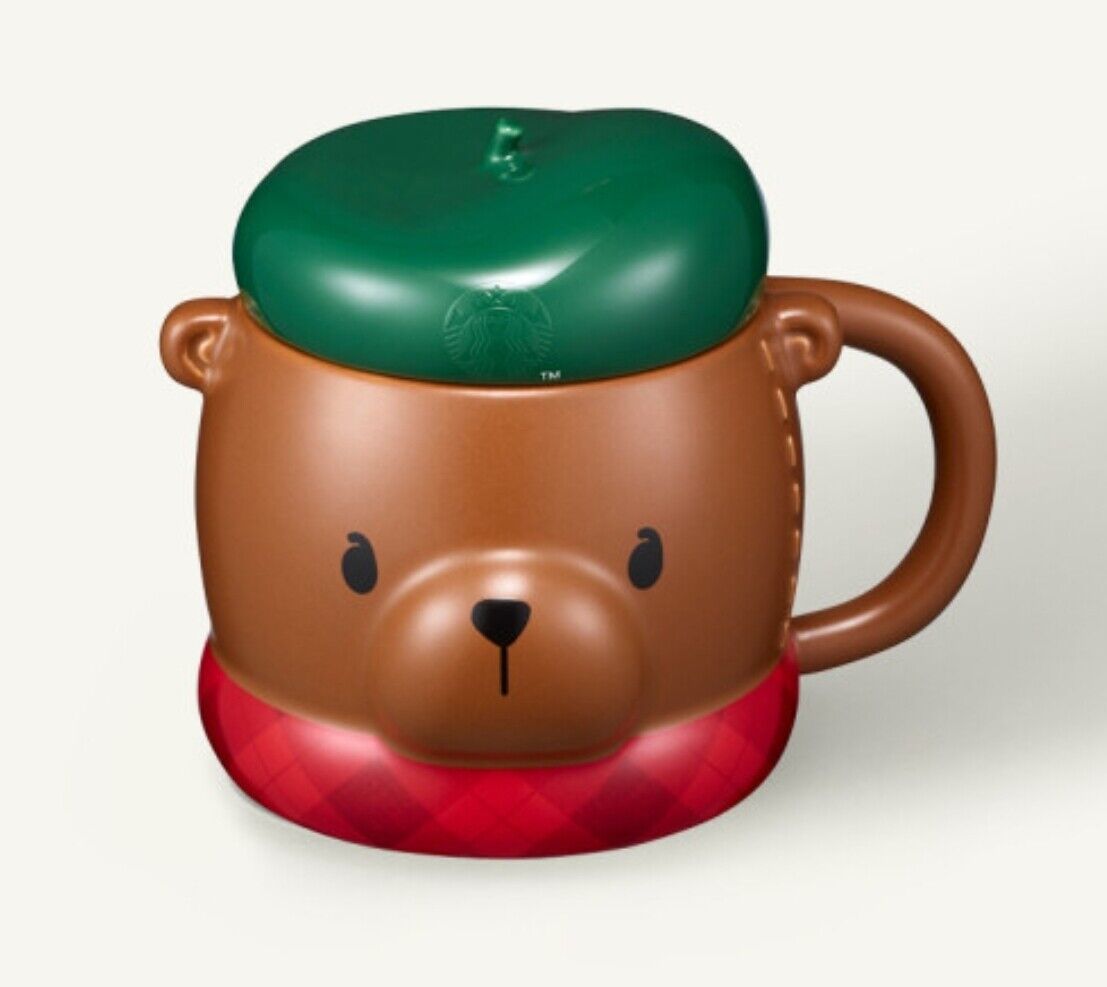 Starbucks korea 21 Christmas Brown Bear Mug 355ml