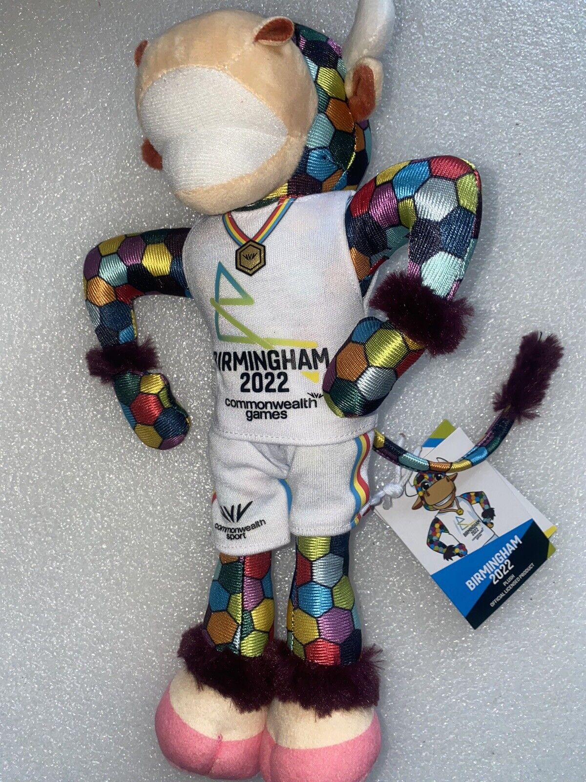 Perry Birmingham Commonwealth Games Mascot 2022 Official Soft Plush Toy 10\