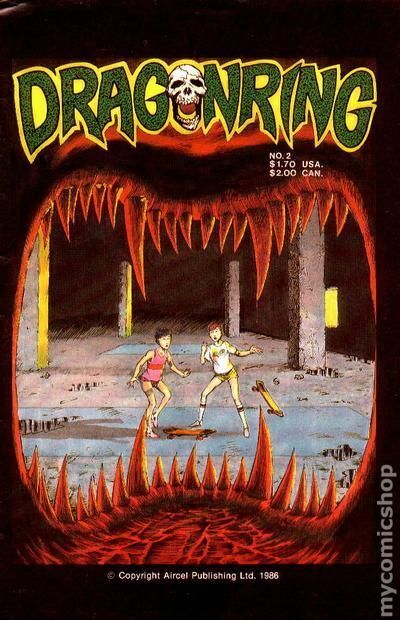 Dragonring Vol 1 #2 FN 1986 Stock Image