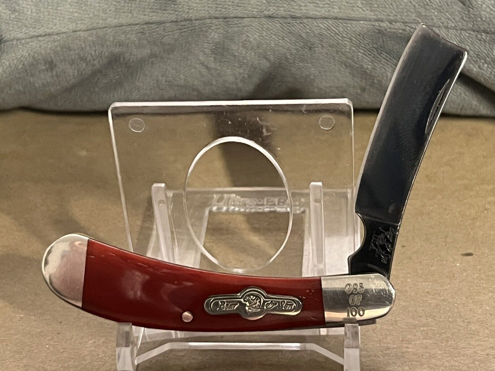 Bear & Son Red Bone Limited Edition One Blade Knife