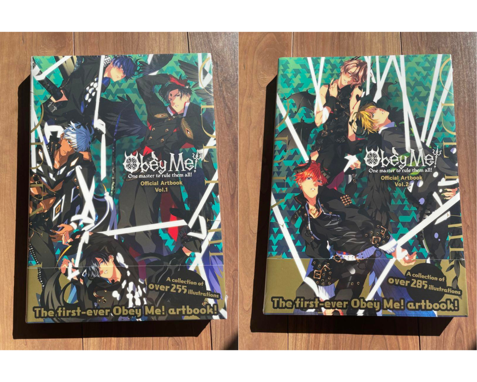 Obey Me Official Artbook Vol.1 & Vol.2 English version NEW