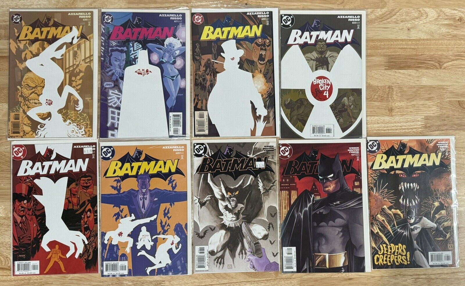 BATMAN #620-628 Run DC COMIC Modern Age Lot-9